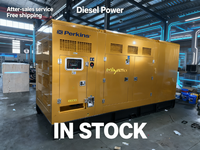 10kVA 30kVA 50kVA 80kVA 200kVA 250kVA 300kVA Dual-Spannungs-Dieselgenerator in Blau, Kompakter Dieselgenerator