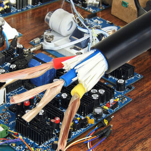 Cordon d'alimentation basse tension à noyau toronné en cuivre HS 300/500V RVV 4G2.5 <span class=keywords><strong>4G4</strong></span> 4G6 câble d'appareil ménager Flexible en PVC 90 ° C - Product Image 1