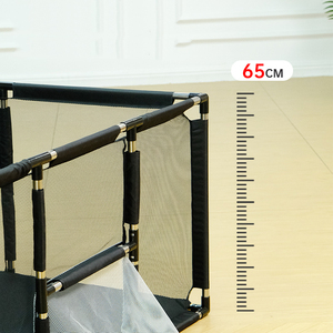 Parc <span class=keywords><strong>de</strong></span> jeu rectangulaire extra large pour bébé avec sac <span class=keywords><strong>de</strong></span> frappe et filet <span class=keywords><strong>de</strong></span> football, aire <span class=keywords><strong>de</strong></span> sport intérieure pour tout-petits - Product Image 6