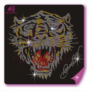 Nouvelle arrivée Hot Fix brillant strass transfert personnalisé strass transfert de chaleur pour la chemise - Product Image 5