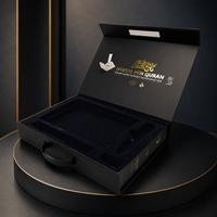 Luxuriöse Starre Verpackungsbox mit Tragegriff für Bücher, Koran, Geschenksets und Premium-Markenpromotion