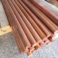 T2 Copper Rod Solid Electrode Conductive Cylindrical Red Copper Welding High Purity Automobile Application 5/6/8/10/12/14/16mm
