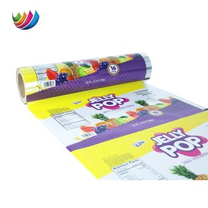 Rollo de película de embalaje laminado de plástico flexible impreso personalizado, patatas fritas, aperitivos, galletas, dulces, bolsita, rollo de película - Product Image 4