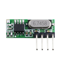 Module de réception sans fil superhétérodyne à faible consommation d'énergie, module RF, interrupteur à distance, module RF longue distance, 433 MHz, 315 MHz