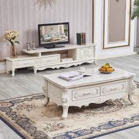 Table basse en pierre frittée Table basse moderne Setmarble Table basse Table basse blanche chère Table basse en marbre