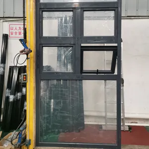 Wirbelsturm-beständige markise glasfenster mit festen fenstern design markise glasfenster