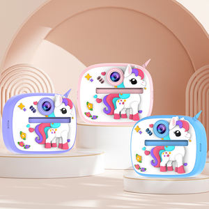 Appareil <span class=keywords><strong>photo</strong></span> instantané pour enfants, rechargeable par USB, design licorne ou dinosaure, HD, pour selfies, enregistrement de la croissance des tout-petits, divertissement quotidien - Product Image 1