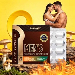 Pastillas de Raíz de Maca Orgánica OEM, Tabletas para Mejorar la Energía Masculina, Suplemento de Osterona con Extracto de Epimedium para Hombres - Product Image 1