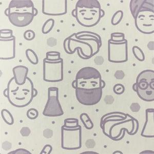 Boîte d'expédition cosmétique en carton ondulé avec logo personnalisé imprimé, doublure en éponge et pelliculage mat - Product Image 4