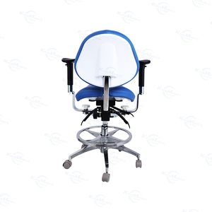 एर्गोनोमिक विभाजन काठी सीट मल बैकरेस्ट समायोज्य दंत सहायक कुर्सी लक्जरी दंत सहायक कुर्सी - Product Image 2