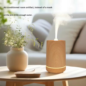 Best Selling Modern Desktop ABS Ultrasonic Humidifier Large Capacity <b>Essential</b> <b>Oil</b> <b>Diffuser</b> with Soft Light - Product Image 2