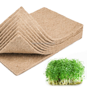 Feutre de jute non tissé aiguilleté en chanvre naturel 100 % biodégradable, respirant, absorbant l'eau, thermocollant, pour l'agriculture - Product Image 2