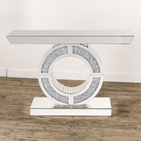 Tables de Console miroir diamant écrasé meubles de salon décoration de la maison Design moderne nouveau Style