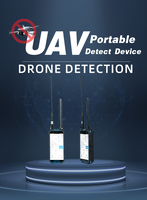 Détecteur de drone portable de 6 pouces 100 MHz-6 GHz pour la détection, la positionnement et le suivi des drones