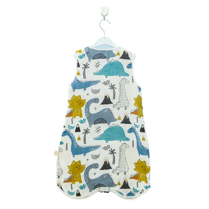 Chaleco de algodón de gasa sin mangas <span class=keywords><strong>para</strong></span> bebé, antibacteriano, antiestático, con estampado de animales, a prueba de patadas, <span class=keywords><strong>para</strong></span> todas las estaciones, <span class=keywords><strong>para</strong></span> recién nacidos, tejido. - Product Image 6