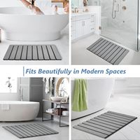 Großhandel Rutschfeste Saugfähige Faltbare Stein-Badematte Toiletten-Absorbiermatte Schlafzimmer-Bettvorleger für Wohnzimmer & Eingangsbereich