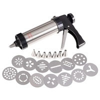 Offre Spéciale Cookie Outil Biscuit DIY Extrudeuse Presseur Machine Cookie Presse Pistolet Ensemble Biscuit Maker Gâteau Faire Décoration Pistolet