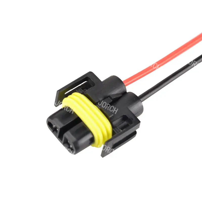 2 Pin Male Female Auto Wire Harness Connector Socket For HID LED Headlight Fog Light Lamp Bulb 12124819 12124817 DJ7028Y-2.8-21