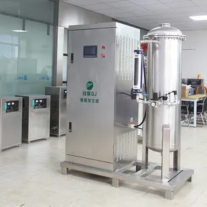 Generador de ozono refrigerado por agua de alta concentración, convertidor de frecuencia para tratamiento de agua