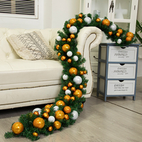 Luxueux M645 Hôtel et Maison Décorations De Noël Grande Table Décoration Boule Ornements Guirlande Pièce Maîtresse De Noël