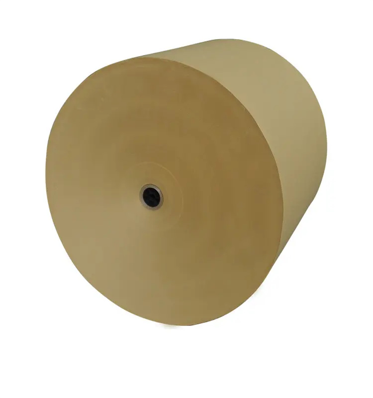 Brown Kraft Paper Rolls and Cardboard for Carton Making