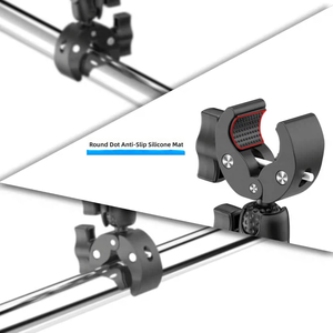 Morsetto a U a Doppia Testa Super Resistente, Supporto per Manubrio Moto per Action Camera e Telefono, Vendita Diretta dalla Fabbrica - Product Image 2