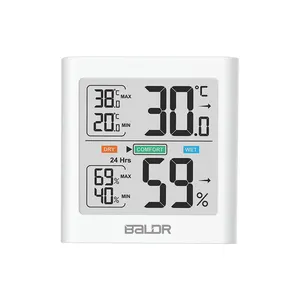 температурный термометр гигрометр Suppliers-Цифровой гигрометр, комнатный термометр, измеритель температуры и влажности, комнатный термометр