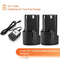 Llave de Trinquete Inalámbrica de 12V con Ángulo Recto, Accionamiento Cuadrado de 3/8, Motor sin Escobillas Industrial/DIY, 40NM de Torque Máximo, Batería de Litio Eléctrica