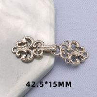 Boucle Métallique HANFU de Haute Qualité du Fabricant, Boutons Chinois Vintage Mère-Fils, Boutons Décoratifs Hanfu, Boucle Métallique Personnalisée