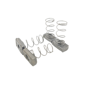 Chất lượng cao thép <span class=keywords><strong>strut</strong></span> kênh mùa xuân Nut kẽm mạ kết thúc có sẵn trong M6 M8 M10 M12 Kích cỡ nhà máy trực tiếp - Product Image 4