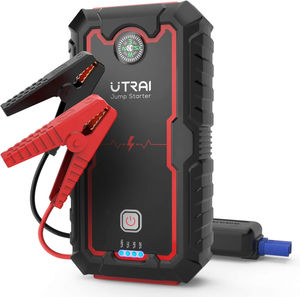 <span class=keywords><strong>Utrai</strong></span> Car 12V <span class=keywords><strong>Jump</strong></span> <span class=keywords><strong>Starter</strong></span> chargeur Compact Booster de batterie dispositif de démarrage avec lampe de poche LED Power Bank <span class=keywords><strong>Jump</strong></span> start - Product Image 1