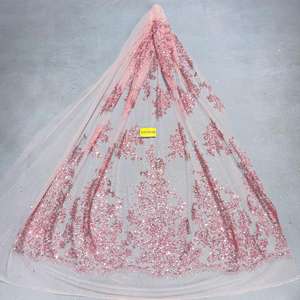 Lujo Rosa 3D flores florales en malla vestido de noche de graduación vestido de quinceañera Bling Sparkle tul encaje - Product Image 4