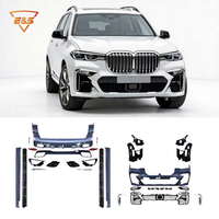 Pièces automobiles en matériau PP pour l'extérieur, kit de carrosserie de conversion pour BMW X7 Série G07 18-22, pare-chocs de voiture, style M Sport G07