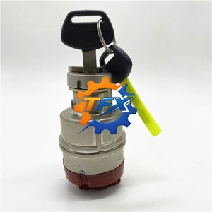 Interrupteur d'allumage et clé de démarrage pour excavatrices SH135-5, SH210-5, SH240-5, SH350-5 – Pièces électriques pour engins de construction KHR3078 - Product Image 2