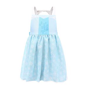 Costume d'Halloween pour enfants, cosplay <span class=keywords><strong>Elsa</strong></span>, Anna, Belle, Sofia, petite sirène, Raiponce, Sofia, Blanche-Neige, tablier de princesse réglable - Product Image 5