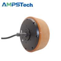 Kit de moteur servo AMPSTech 8 pouces IP67 48VDC 30Nm CAN à double axe pour AGV de manutention autonome