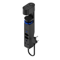 Afrique du Sud Usine En Gros Bureau Prise Multiprise 3 Prises CA 2m Rallonges 16A Courant Évalué 2 Ports USB 5m Câble