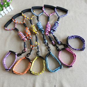 Hot <span class=keywords><strong>Sale</strong></span> Lightweight Pet Dog <span class=keywords><strong>Safety</strong></span> Dog <span class=keywords><strong>Harness</strong></span> Rodada Corda Ajustável Durável Pet Trelas e Arnês - Product Image 2