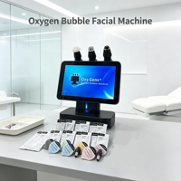 Appareil facial à jet d'oxygène 3-en-1 de haute qualité, machine à oxygène à petites bulles CO2 pour le rajeunissement de la peau et le traitement de l'acné