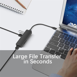 Adaptador <span class=keywords><strong>USB</strong></span> Hub 3,0, lector de tarjetas, divisor <span class=keywords><strong>USB</strong></span> para Xiaomi, portátiles, <span class=keywords><strong>Macbook</strong></span> <span class=keywords><strong>Pro</strong></span> 2015, 5 <span class=keywords><strong>USB</strong></span> 3,0, Hub para PC, Accesorios de ordenador - Product Image 3