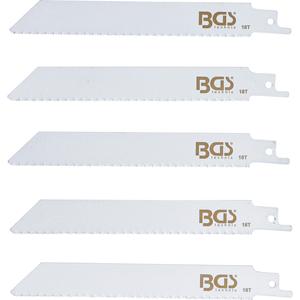 BGS <b>Reciprocating</b> Saw <b>Blade</b> Set for 709933, 74520 5 pcs. - Product Image 4