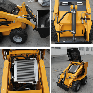 Envío Gratis, Mini Cargadora Compacta con Motor <span class=keywords><strong>de</strong></span> Alta Eficiencia Operativa, Certificación CE/EPA/Euro5, para Hogar, Granja y Jardín - Product Image 4