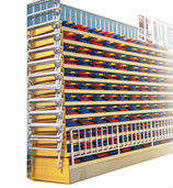 Système de sièges de théâtre télescopiques rétractables modernes en plastique pour auditorium et salle - Product Image 6