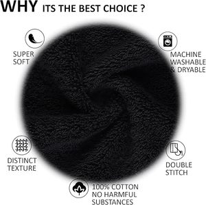 <span class=keywords><strong>Serviette</strong></span> de salon de coiffure, de barbier, de manucure, de gym, de <span class=keywords><strong>fitness</strong></span>, de beauté, de spa, en coton 100%, avec logo personnalisé du fabricant - Product Image 2