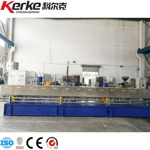 Mesin Ekstrusi Pipa PVC PLC, Mesin Ekstruder Partikel, Mesin Ekstruder Sekrup Ganda untuk Pencampuran dan Pembuatan Komposit - Product Image 4