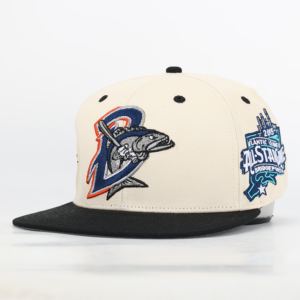 قبعة سناباك بحافة مسطحة من 6 ألواح للجنسين عالية الجودة قطن هيب هوب قبعة رياضية مجهزة بشعار تطريز مخصص - Product Image 2