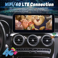 Pour Mercedes-Benz Classe C GLC W205 NTG 5.0 2015-2019 Écran Android Autoradio Carplay Lecteur Multimédia Vidéo GPS Navigation Unité Centrale 4G