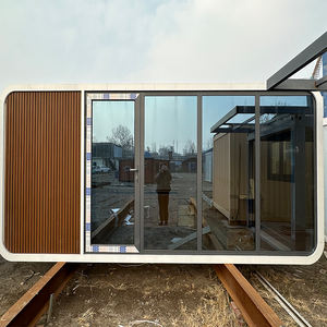 บ้านสำเร็จรูปออลอินวัน โครงเหล็ก 5.8 เมตร พร้อมอุปกรณ์ครบครัน บ้านเคลื่อนที่สำหรับโรงแรม สำนักงาน ปรับแต่งได้ - Product Image 5