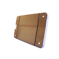 Plateforme flottante gonflable portable de luxe, quai d'extension gonflable pour yacht pour la mer et la plage