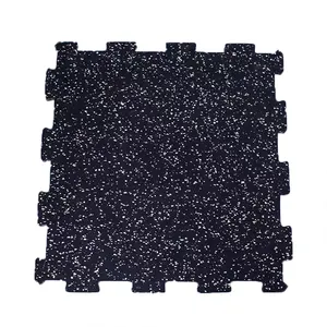 Rubber floor mat Factory direct hairhigh density floor tiles